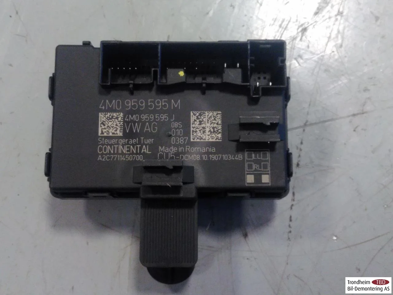 Audi E-TRON, S GE 2019- Door control unit view 3