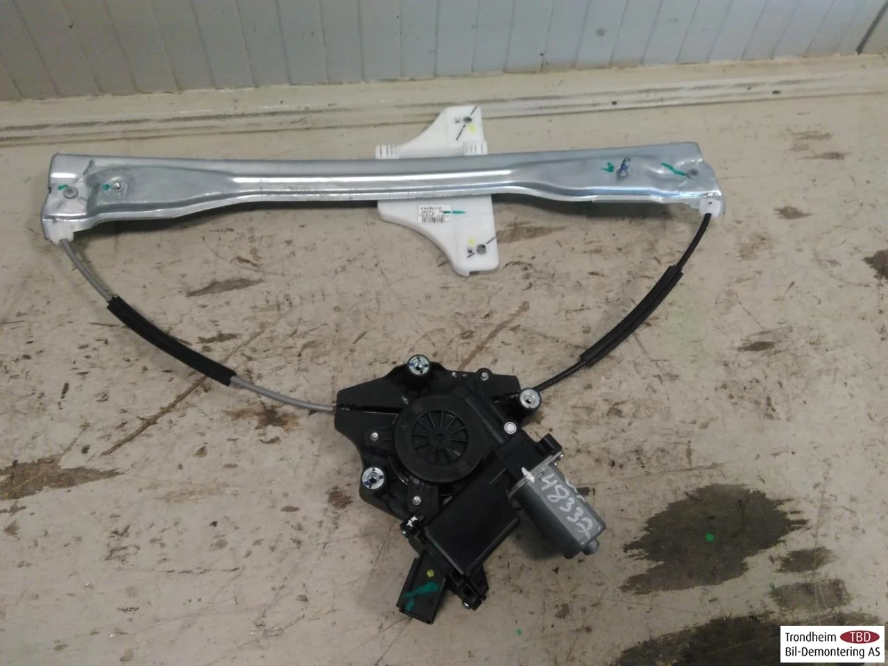 Mg ZS EV 2020- Electric window regulator, complete view 2