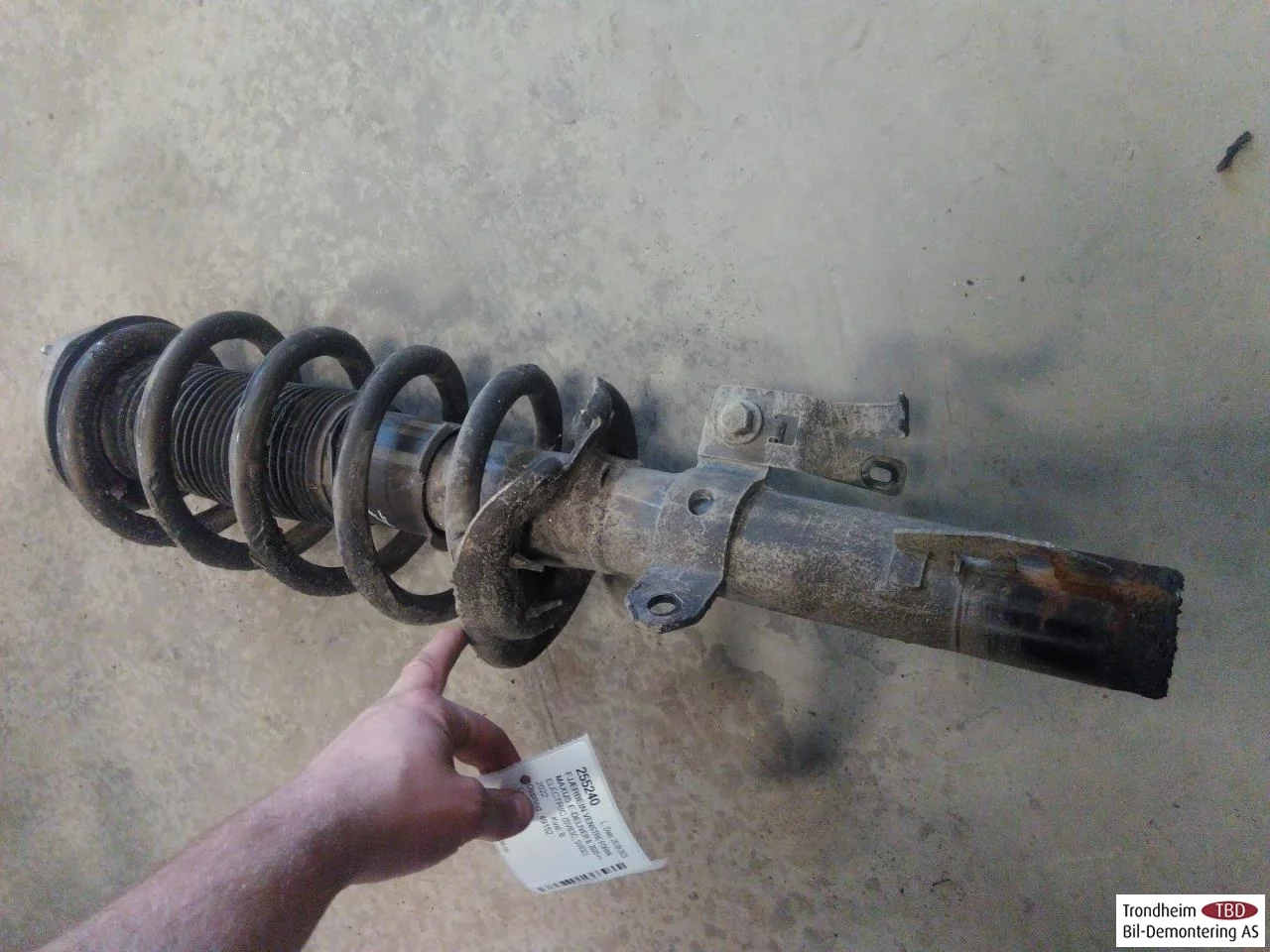 Maxus E-DELIVER9 2022- Strut assembly, front left view 3