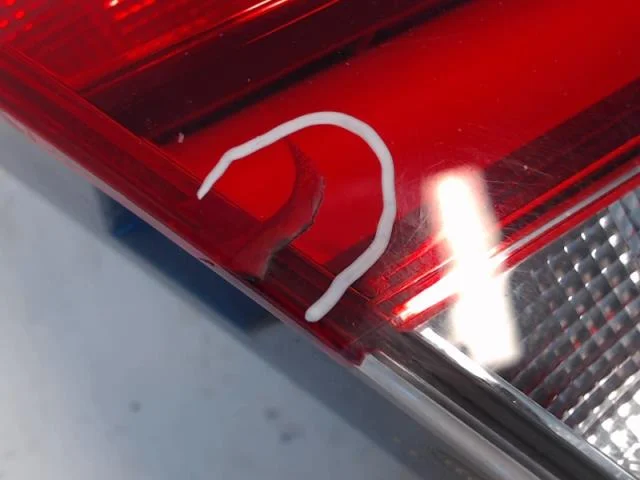 Mercedes B 180-200 W246/W242 2012-19 Hátsó lámpa, bal, csomagtérajtón (belső) nézet 2