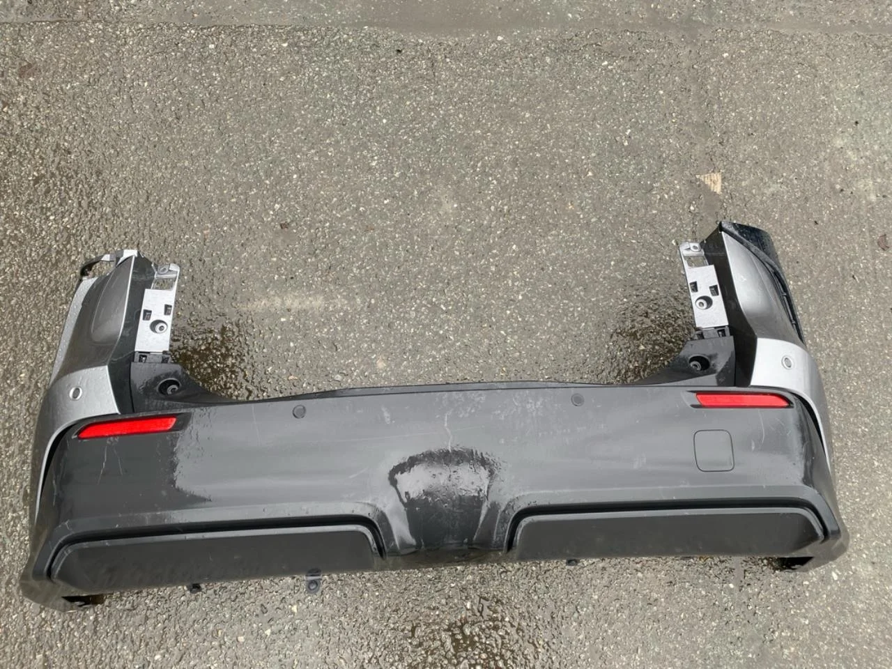 Toyota BZ4X EA10 2022- Rear bumper