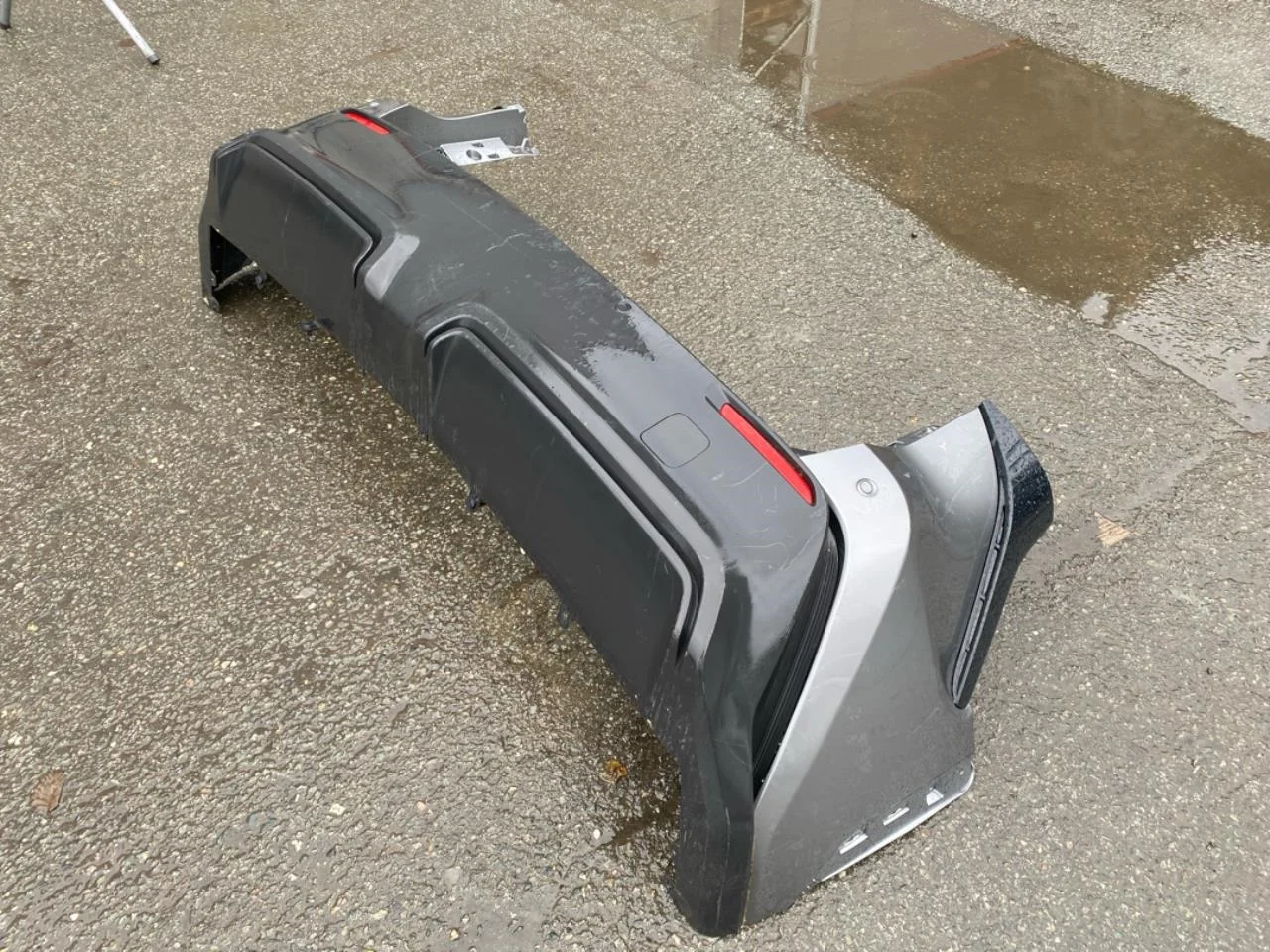 Toyota BZ4X EA10 2022- Rear bumper view 3