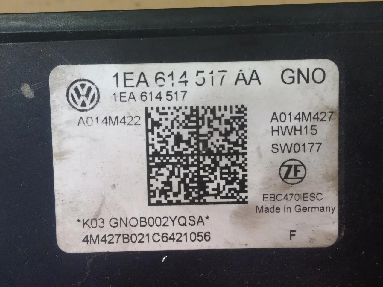 Volkswagen ID.4 2021- Unitate hidraulică ABS vedere 3