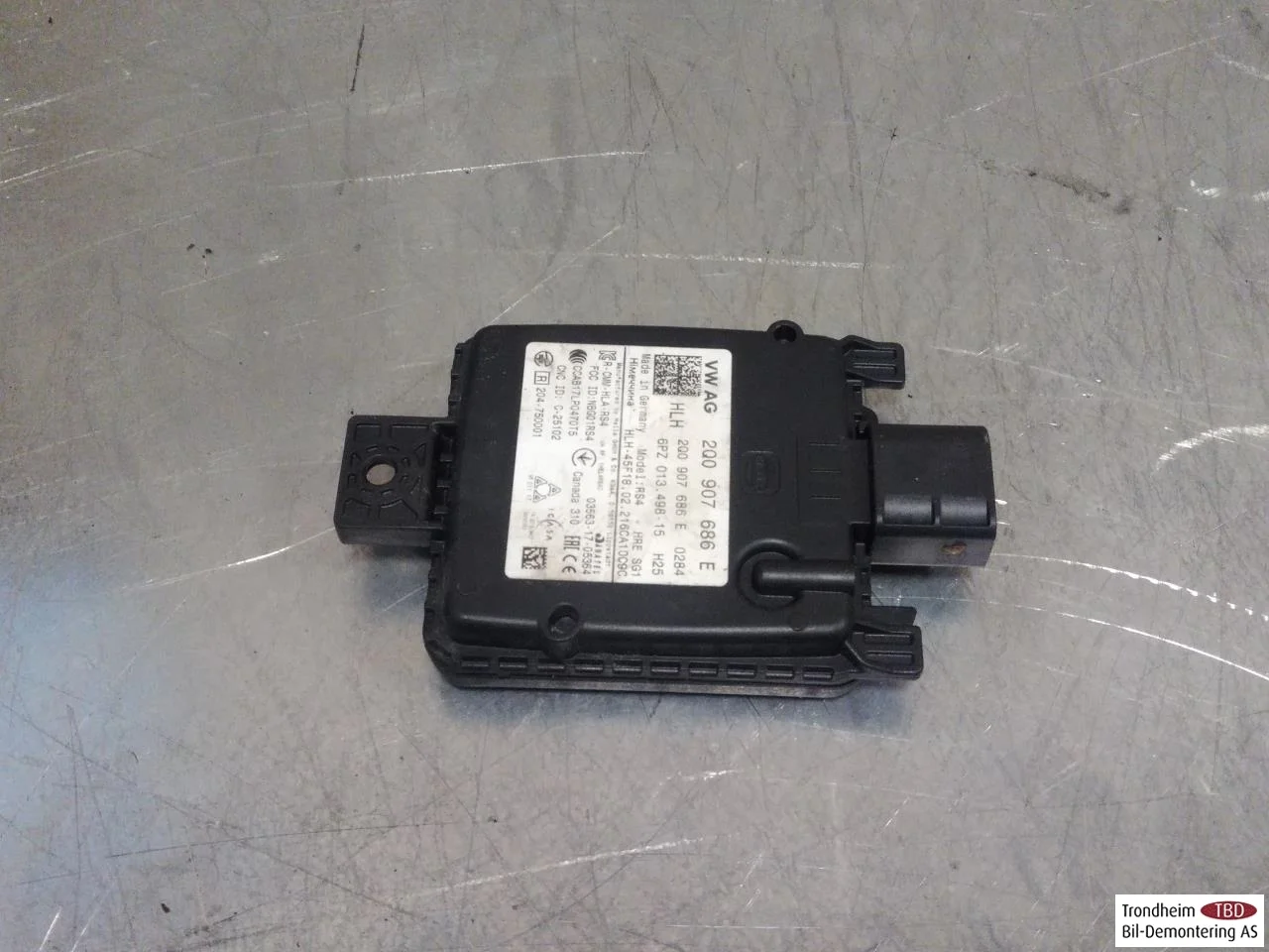 Volkswagen ID.4 2021- Aktív ütközésvédelem érzékelő