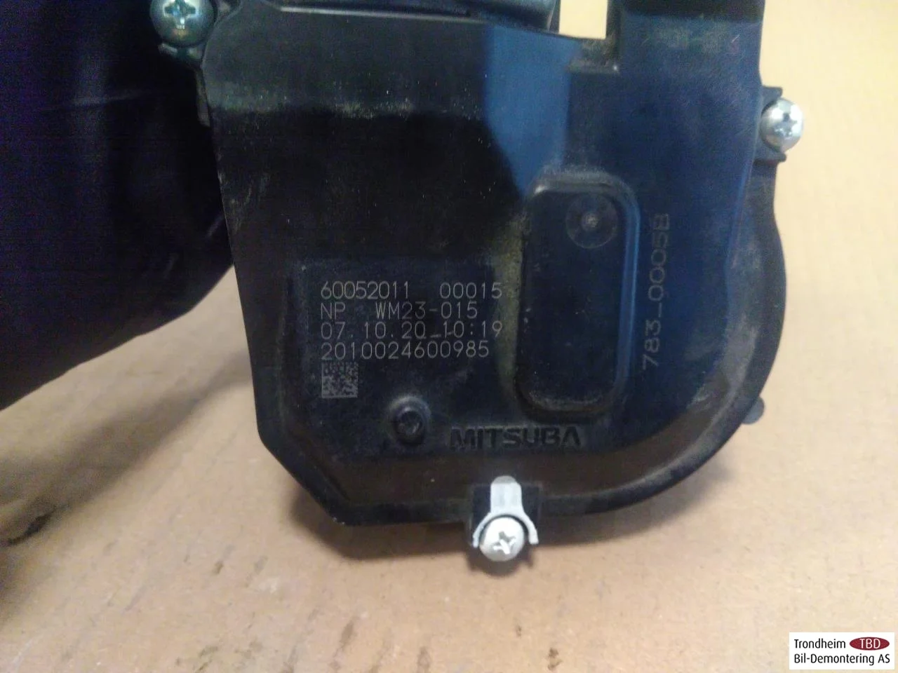 Mazda MX-30 2020- Ablaktörlő motor, szélvédő nézet 2