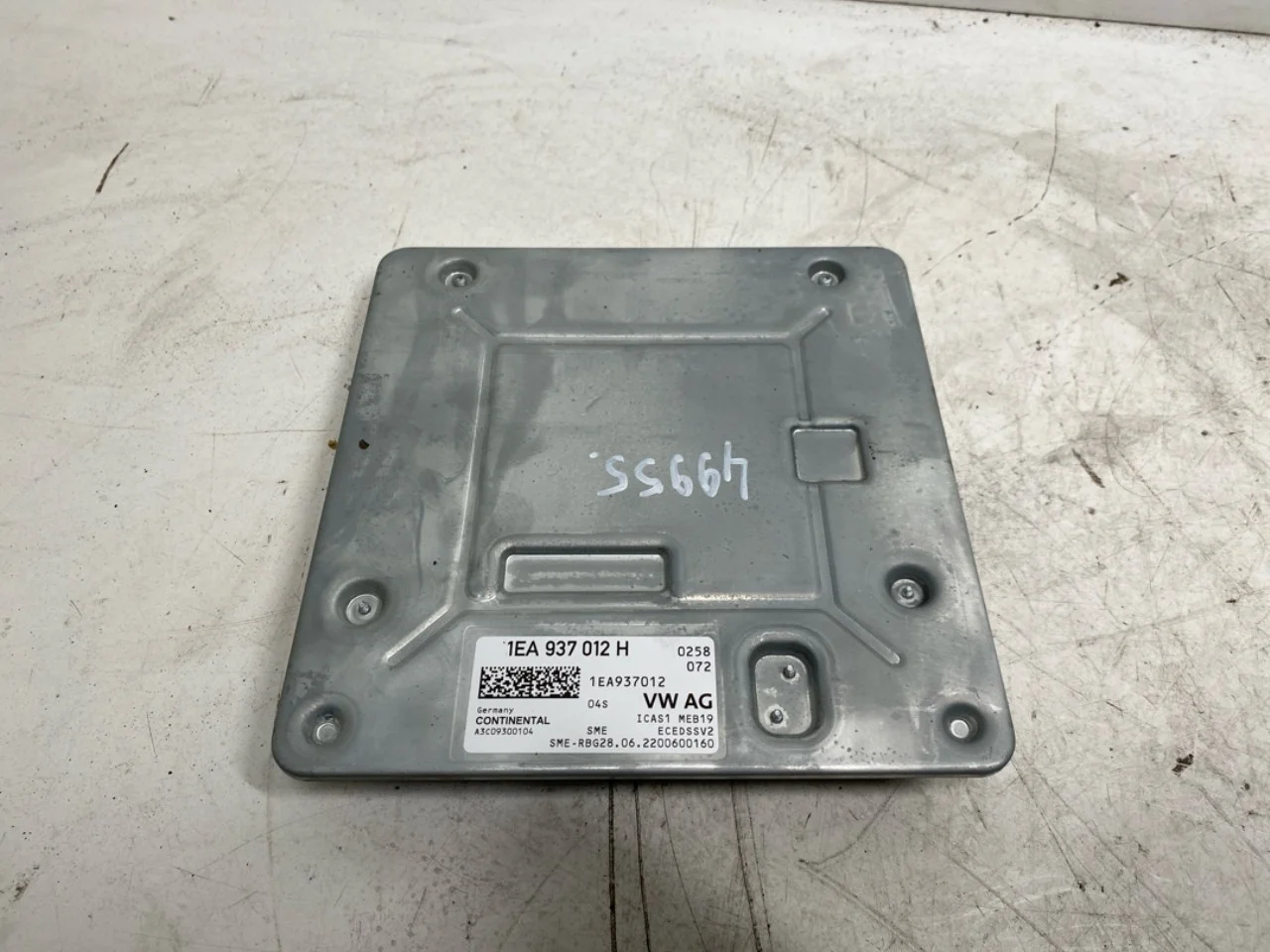 Volkswagen ID.4 2021- Vezérlőegység, klíma nézet 2