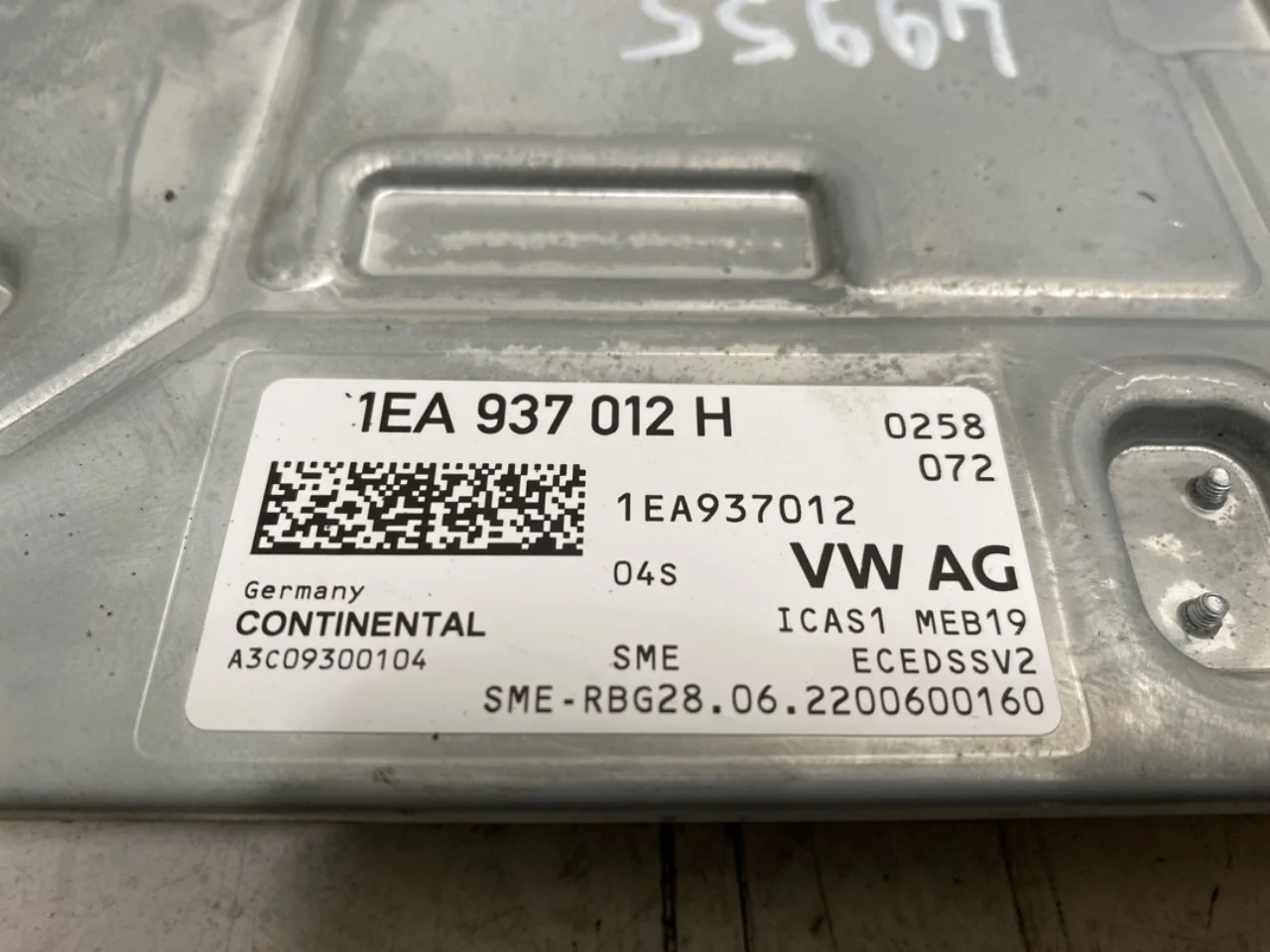 Volkswagen ID.4 2021- Vezérlőegység, klíma nézet 3