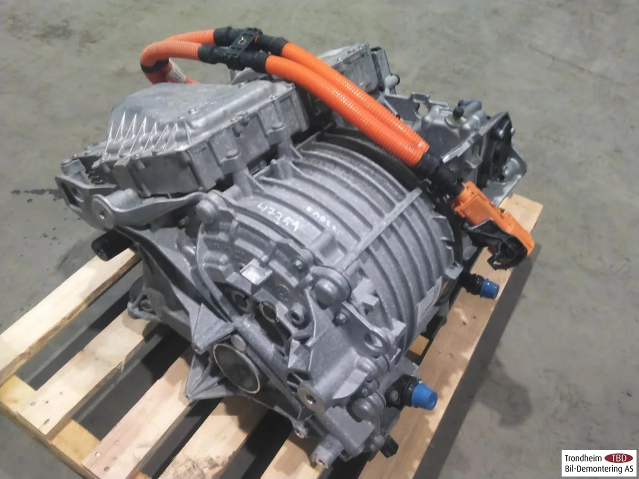 Mercedes EQA H243 2021- Front electric motor view 2