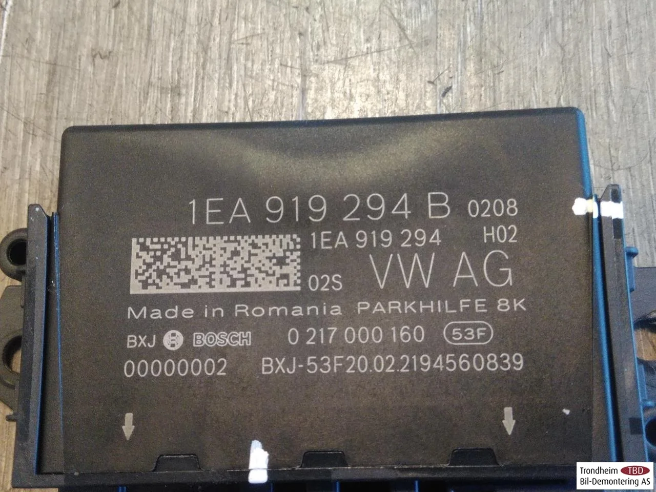 Skoda ENYAQ IV 2021- Vezérlőegység, parkolássegéd nézet 4