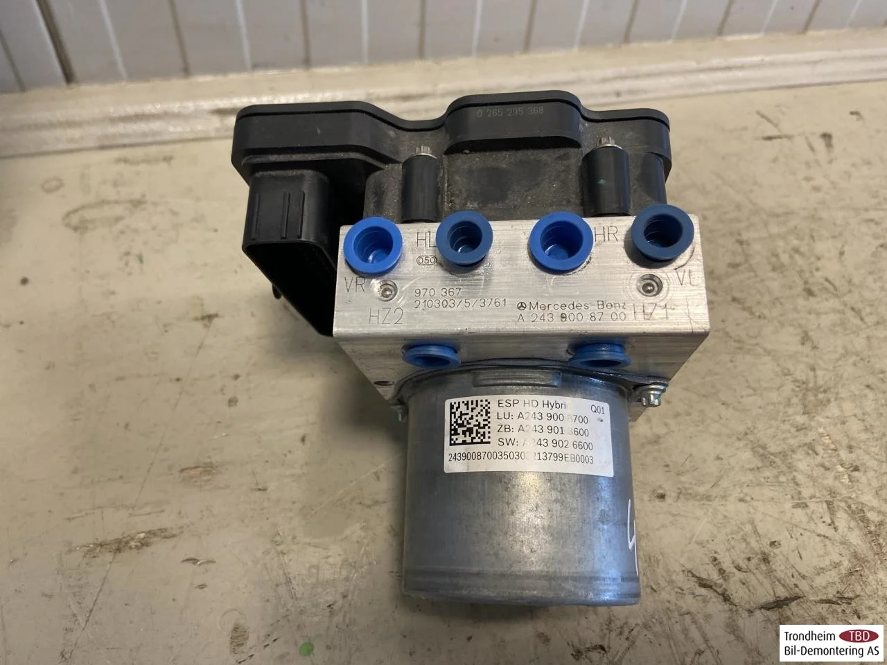 Mercedes EQA H243 2021- ABS hidraulika egység (tömb)