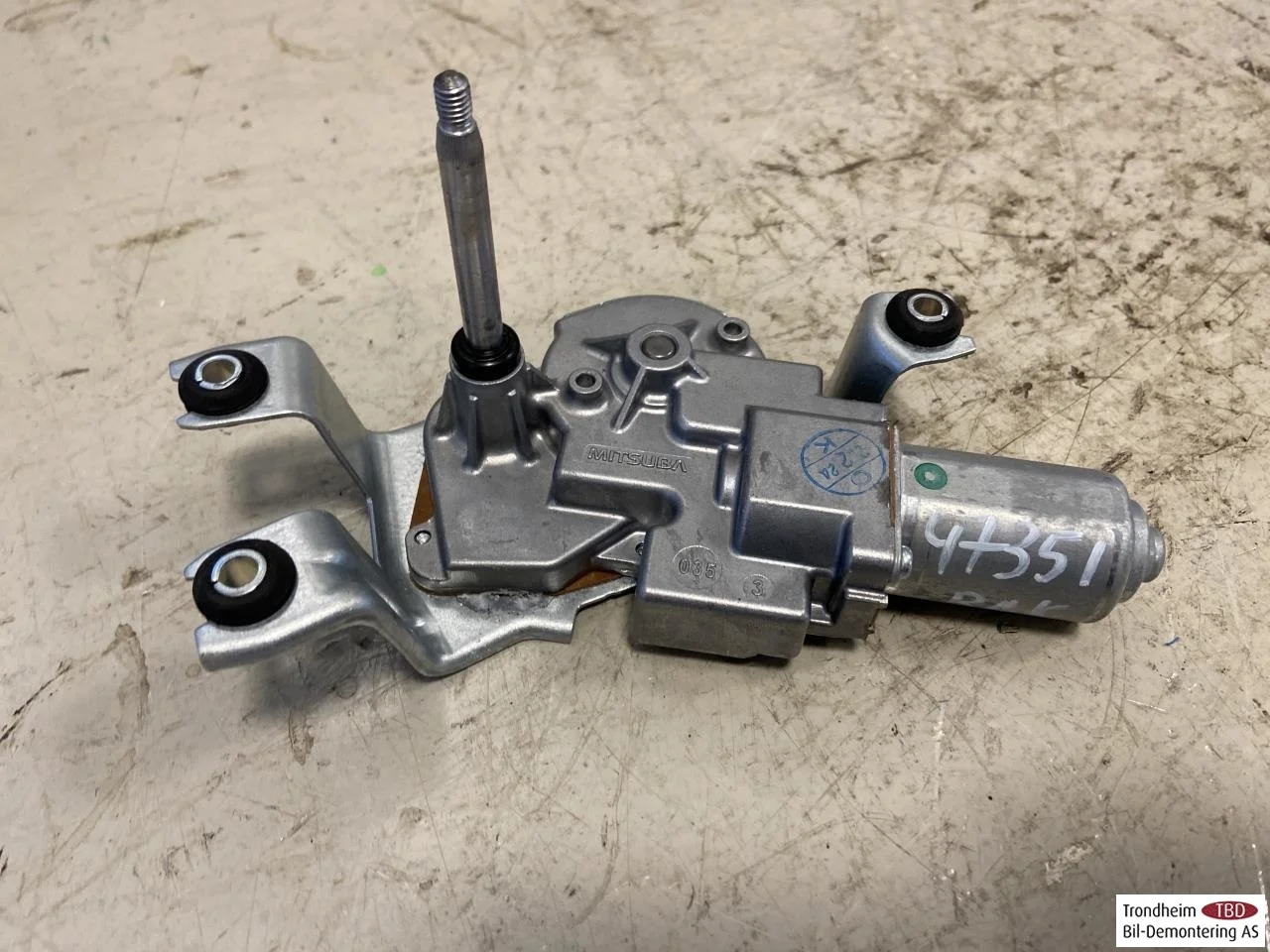 Mercedes EQA H243 2021- Ablaktörlő motor, csomagtérajtó