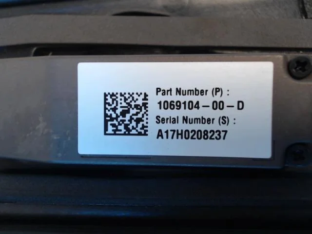 Tesla MODEL X 2016- Body shell view 4
