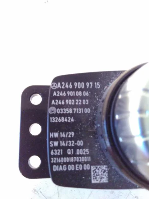 Mercedes B 180-200 W246/W242 2012-19 GPS navigáció nézet 2