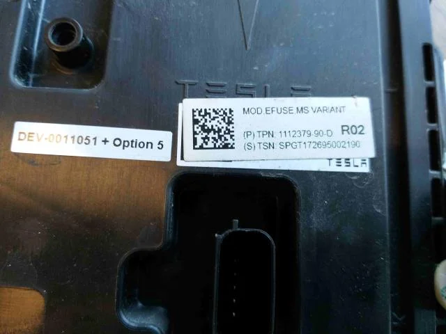 Tesla MODEL S 2013- Vezérlőegység, egyéb nézet 3