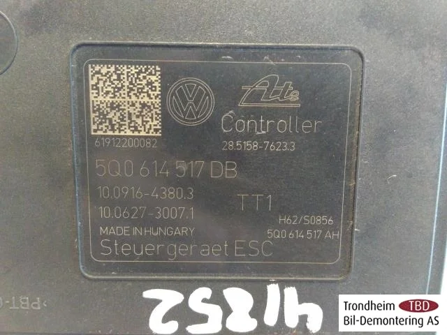 Volkswagen GOLF, E-GOLF VII 2013-20 ABS hidraulika egység (tömb) nézet 3