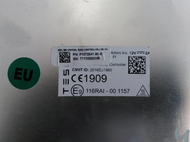 Tesla MODEL X 2016- Vezérlőegység, klíma nézet 2