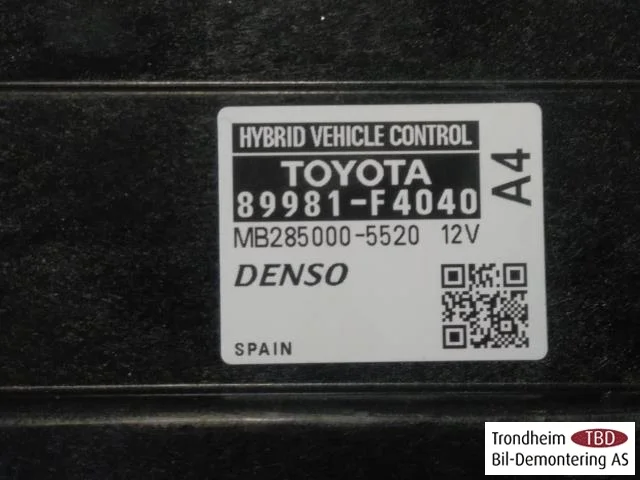 Toyota C-HR 2016-23 Vezérlőegység, egyéb nézet 2