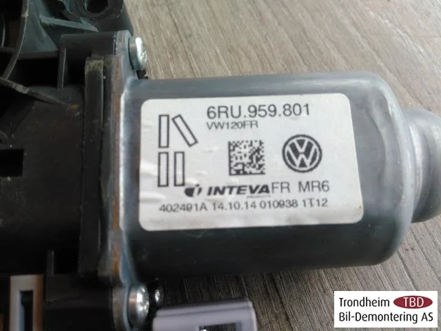 Volkswagen UP!, E-UP! Ablakemelő motor nézet 2