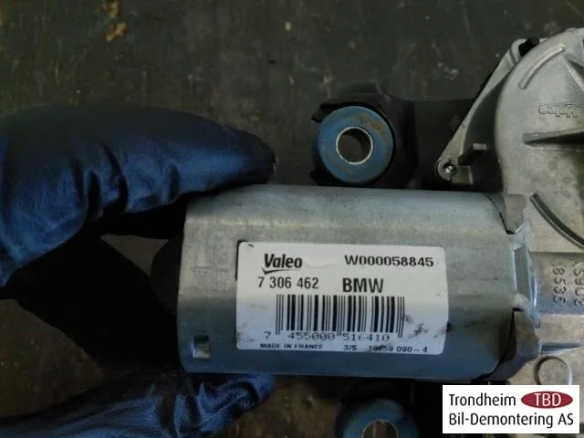 BMW I3 I01 2013-22 Motor ștergător hayon vedere 3