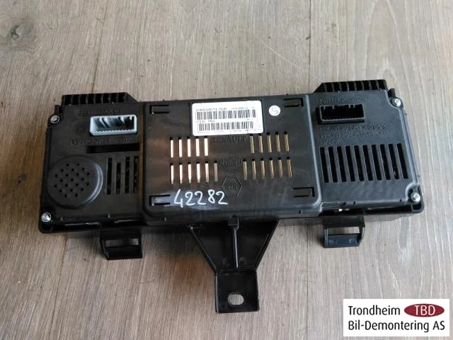 Renault ZOE/E- TECH 2013--> Instrument cluster assembly view 2