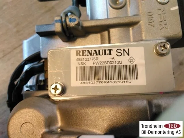 Renault ZOE/E- TECH 2013--> Kormányoszlop egység szervóval nézet 3