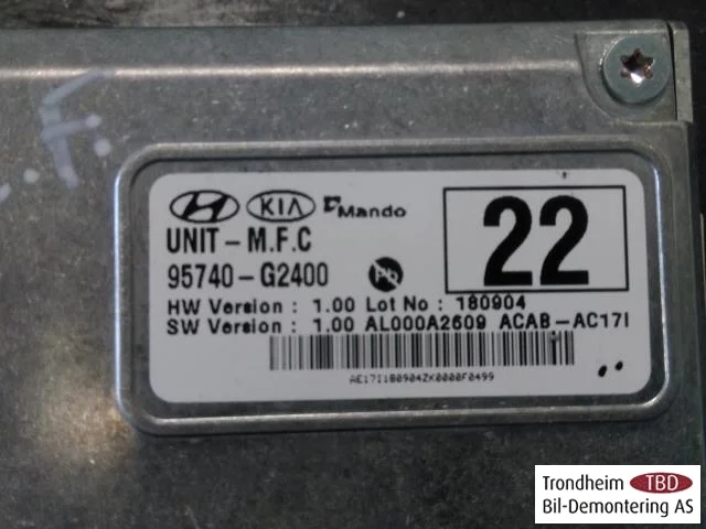 Hyundai IONIQ AE 2017-22 Exterior camera view 3