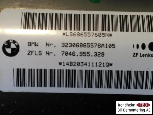 BMW I3 I01 2013-22 Kormányoszlop tengely nézet 3