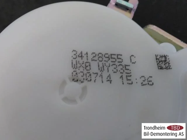 BMW I3 I01 2013-22 Biztonsági öv, hátsó, jobb nézet 3