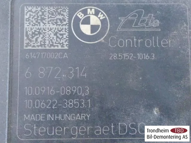 BMW I3 I01 2013-22 ABS hidraulika egység (tömb) nézet 3