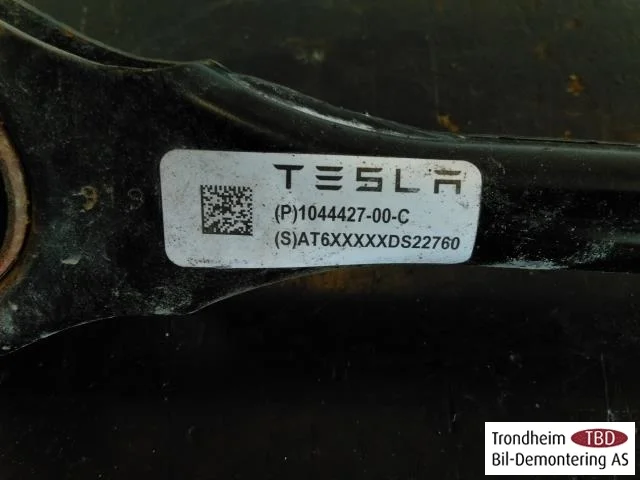Tesla MODEL 3 2017--> Control arm, rear left view 2