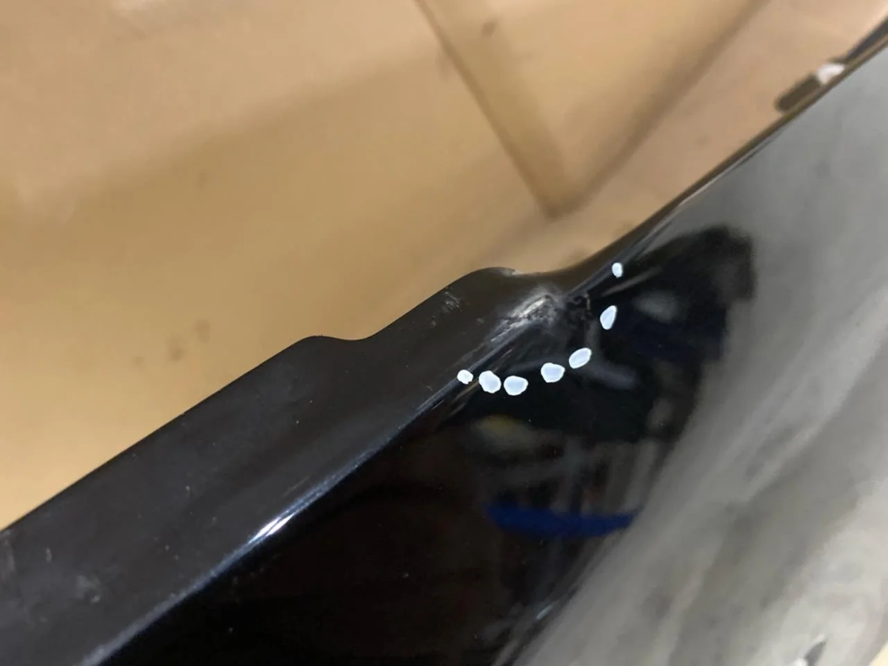 Tesla MODEL X 2016- Front right fender view 2