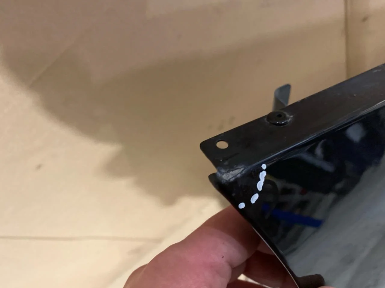 Tesla MODEL X 2016- Front right fender view 3