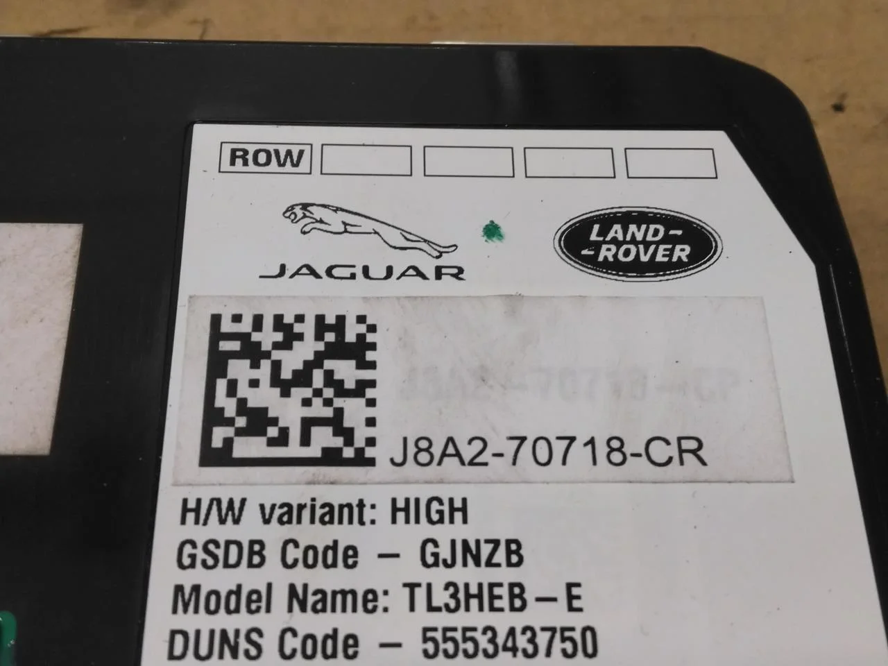 Jaguar I-PACE 2018- Vezérlőegység, egyéb nézet 4