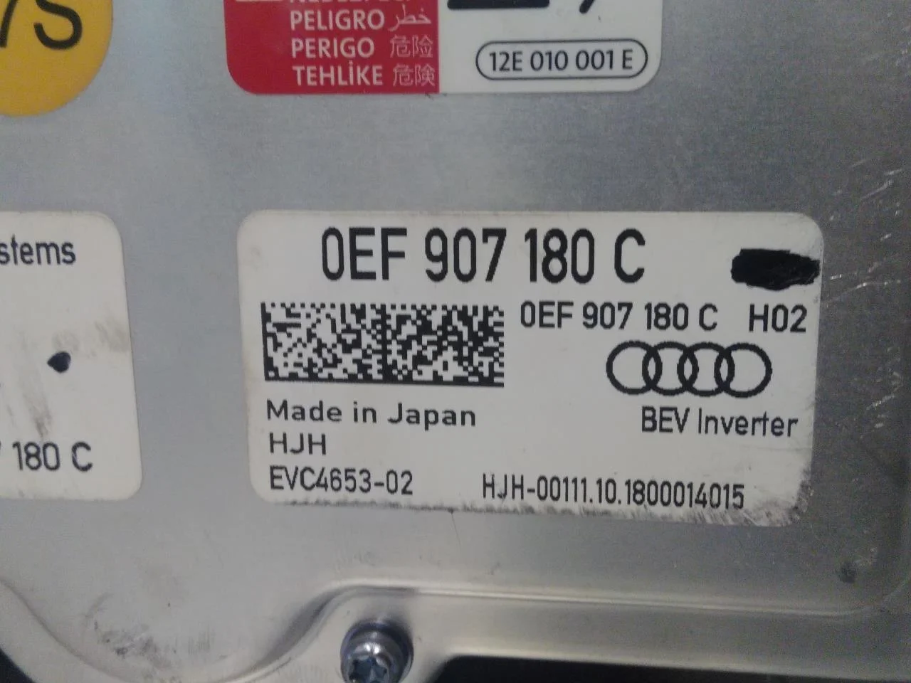 Audi E-TRON, S GE 2019- Inverter, 12-220V view 4