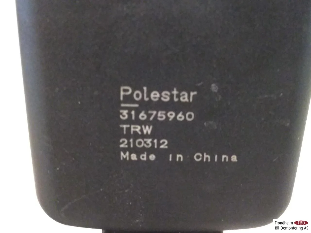 Polestar 2 2020- Cataramă / prindere centură de siguranță vedere 4