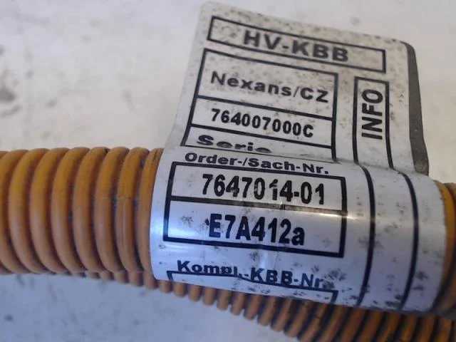 BMW I3 I01 2013-22 Fascicul de cabluri, înaltă tensiune vedere 2