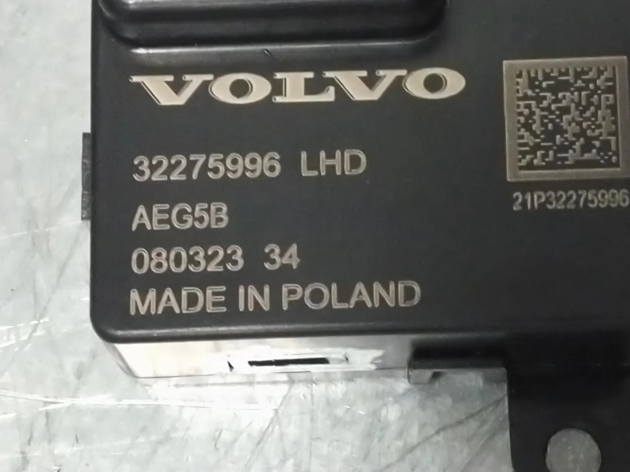 Volvo C40/RECHARGE 2021-> Érzékelő, egyéb nézet 3