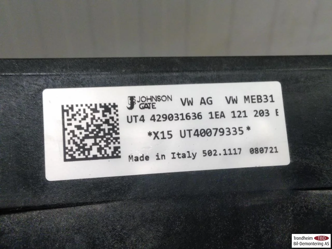 Skoda ENYAQ IV 2021- Hűtőventilátor, elektromos nézet 3