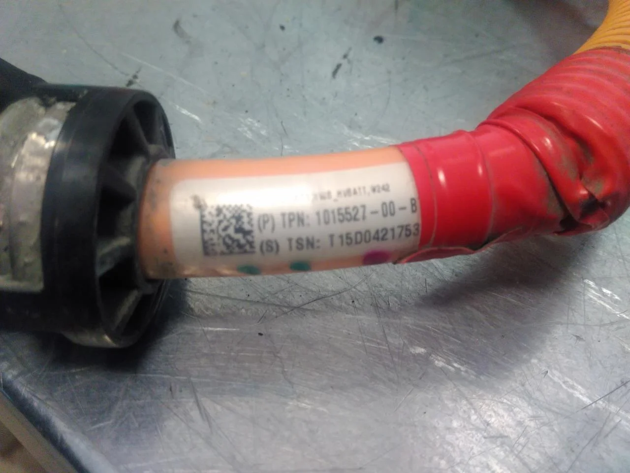 Mercedes B 180-200 W246/W242 2012-19 Kábelköteg, nagyfeszültségű nézet 2