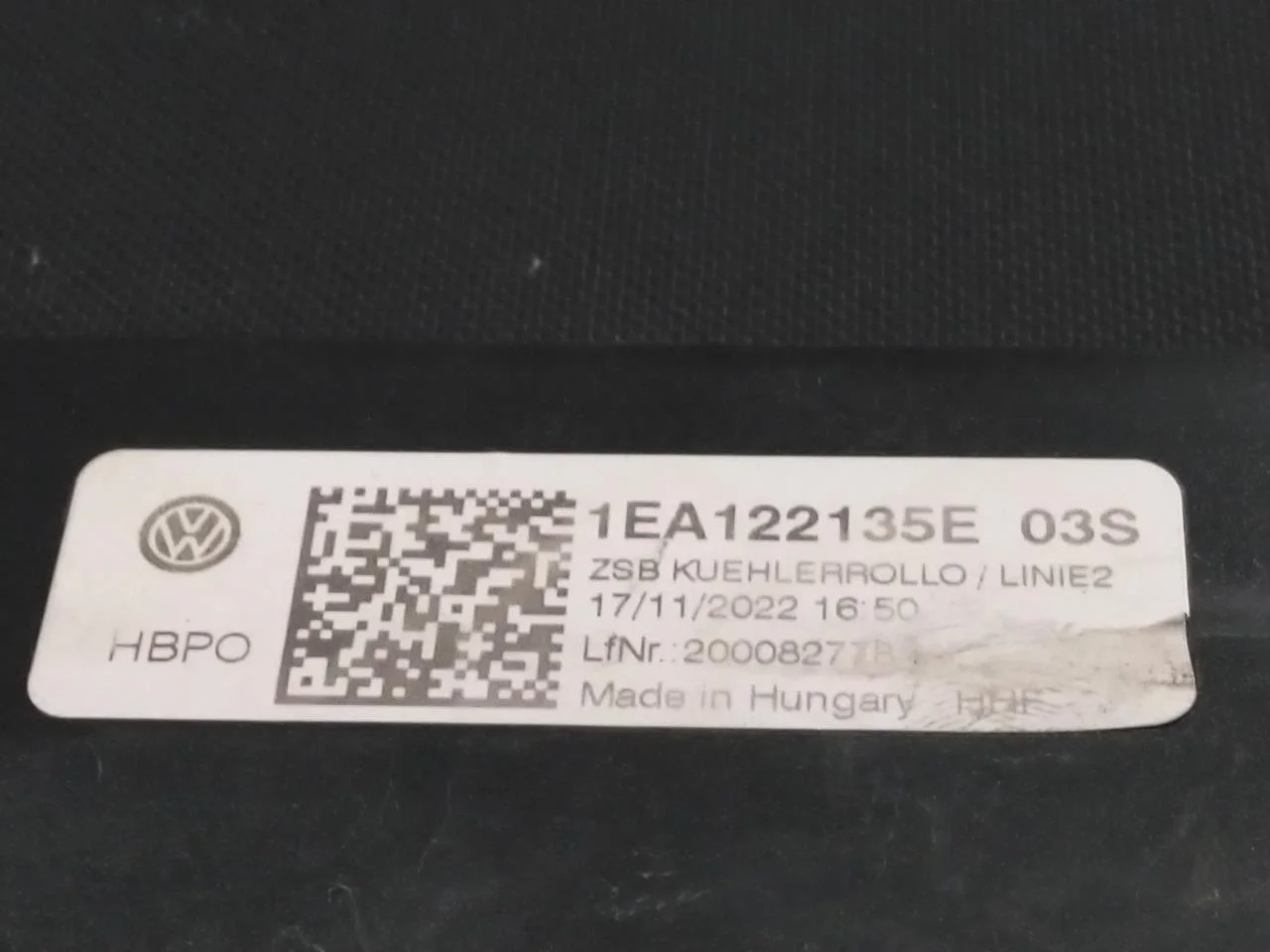 Volkswagen ID.5 2022- Radiator, cutie automată vedere 3