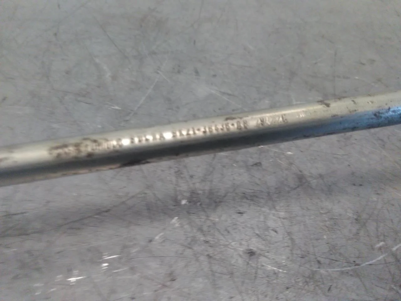 Ford E-TRANSIT 2022- Front stabilizer bar view 2