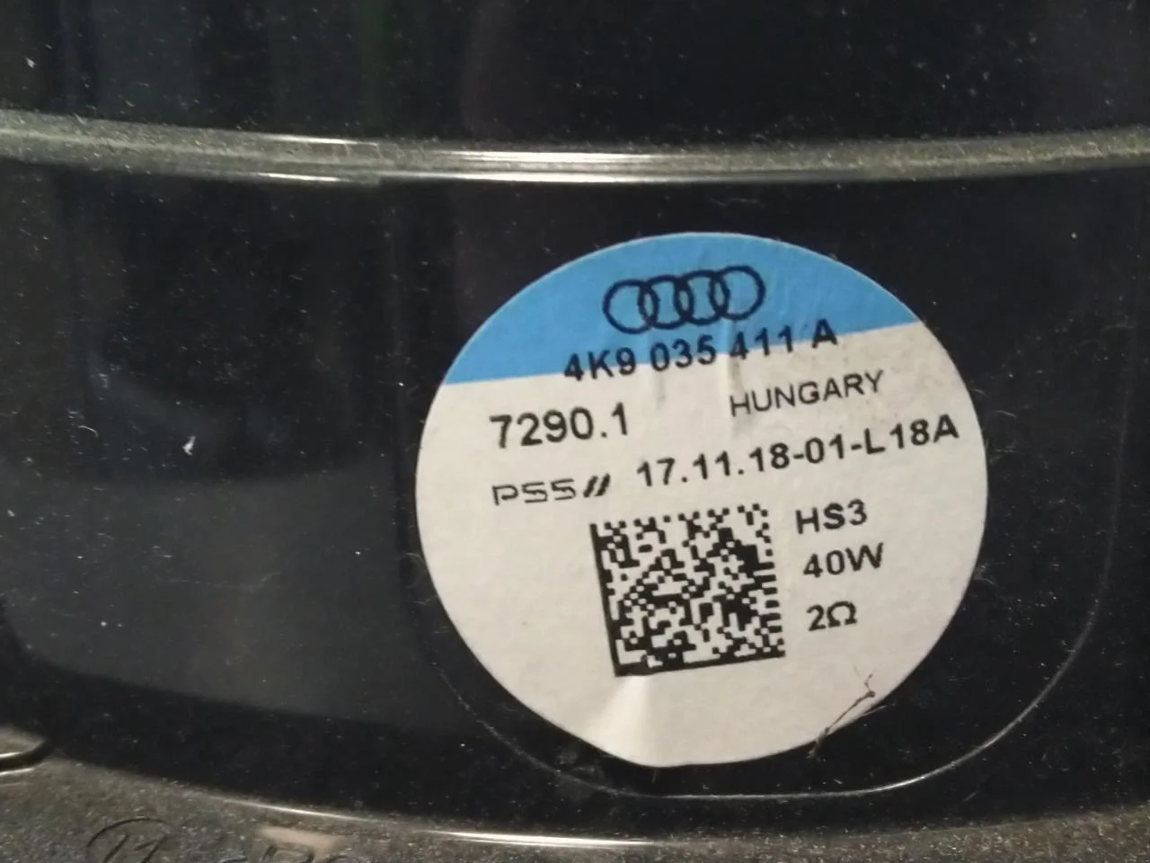 Audi E-TRON, S GE 2019- Speaker view 3