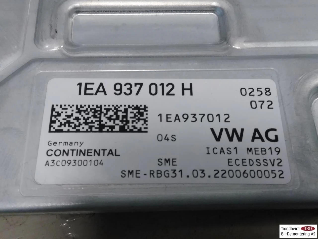 Volkswagen ID.5 2022- Vezérlőegység, klíma nézet 3