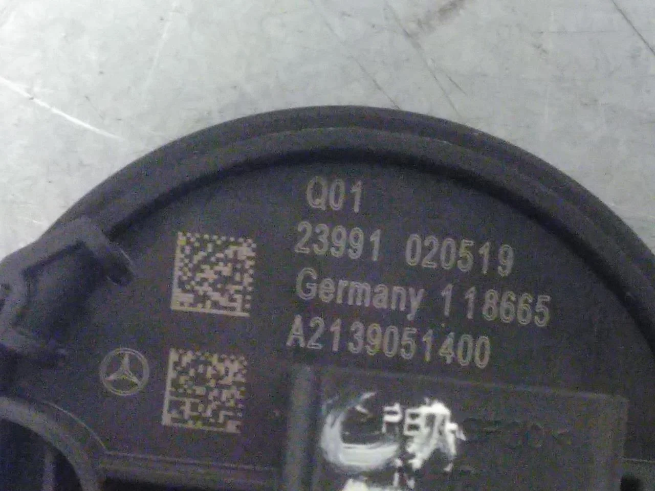 Mercedes EQC 2020- Légzsák, frontérzékelő, jobb nézet 3