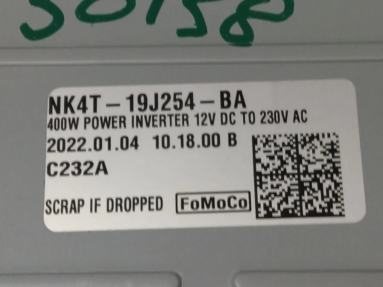 Ford E-TRANSIT 2022- Invertor, 12-220V vedere 4