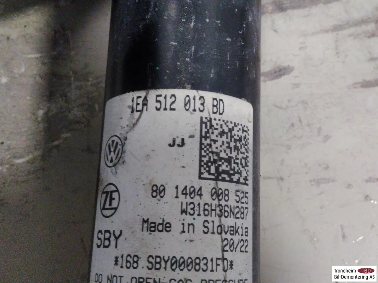 Volkswagen ID.5 2022- Amortizor, spate vedere 4