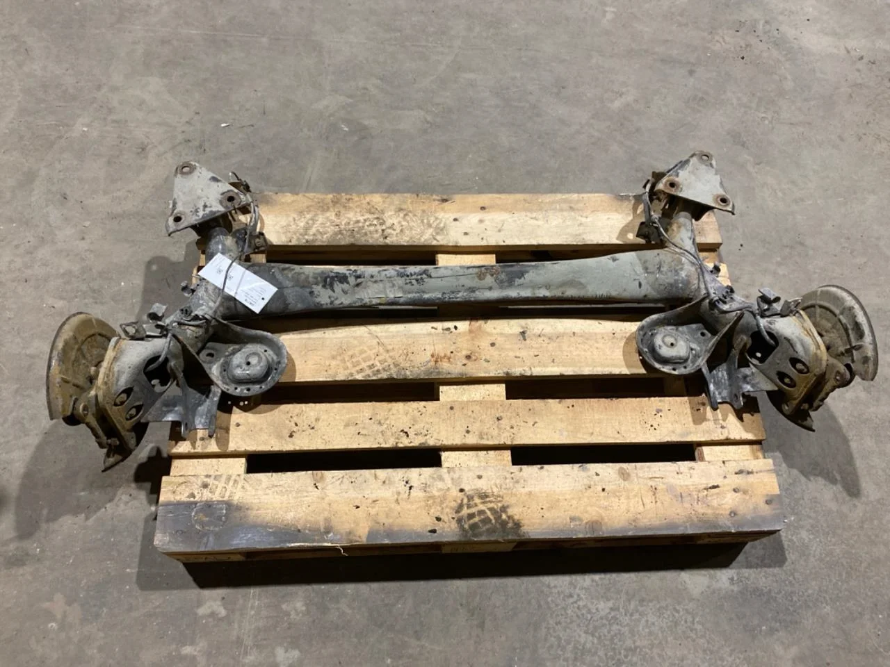 Fiat 500 2007->>24 Rear suspension, other view 4
