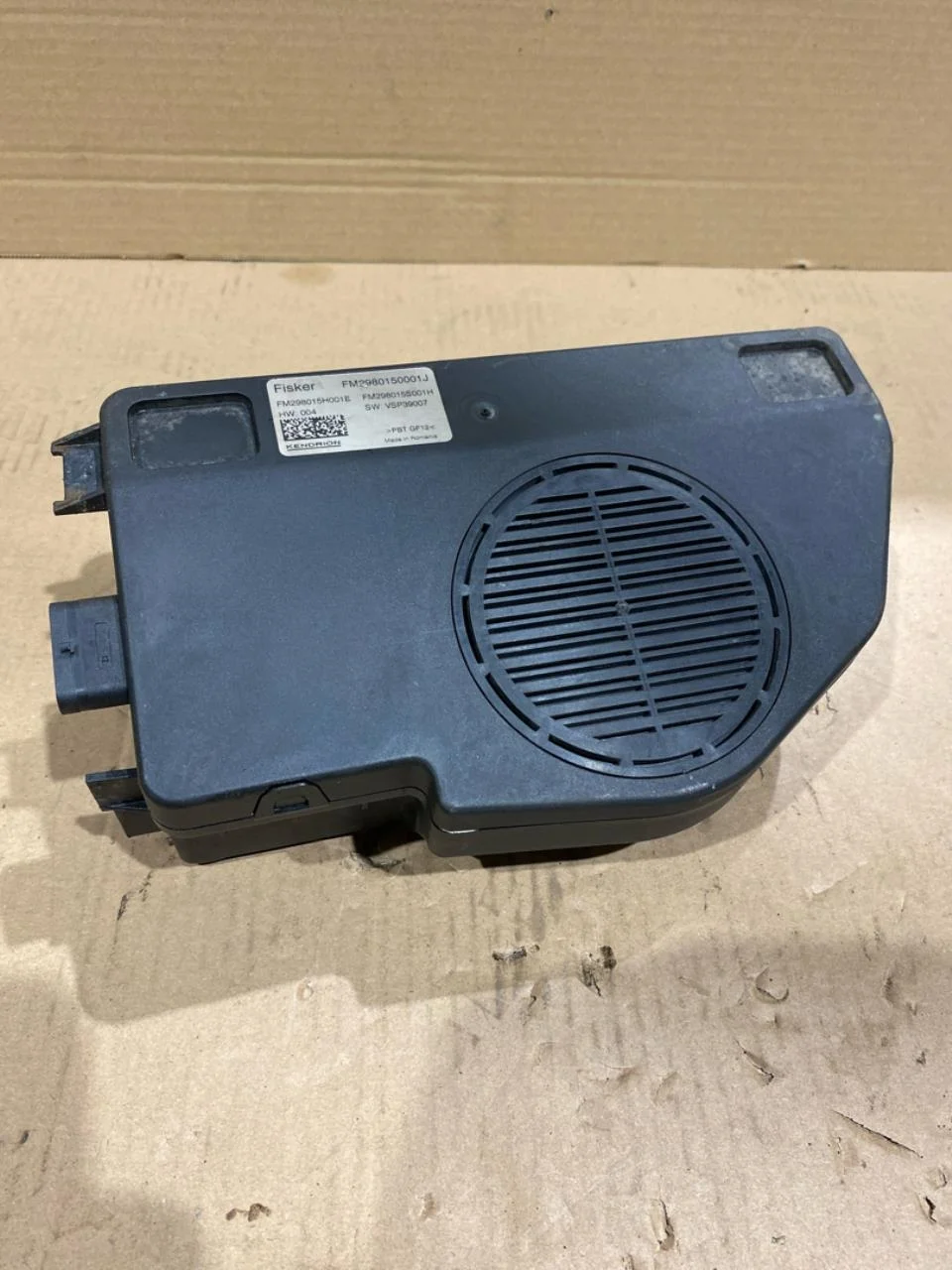 Fisker OCEAN Difuzor sunet motor
