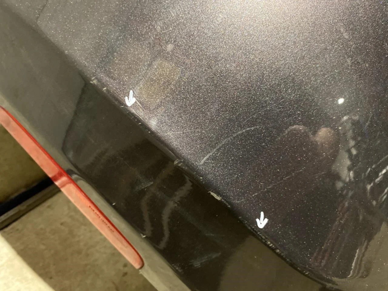 Fiat 500 2007->>24 Rear bumper view 2