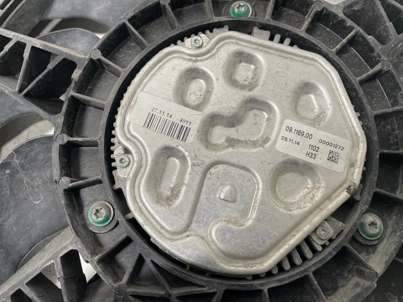 Fiat 500 2007->>24 Ventilator răcire electric vedere 4